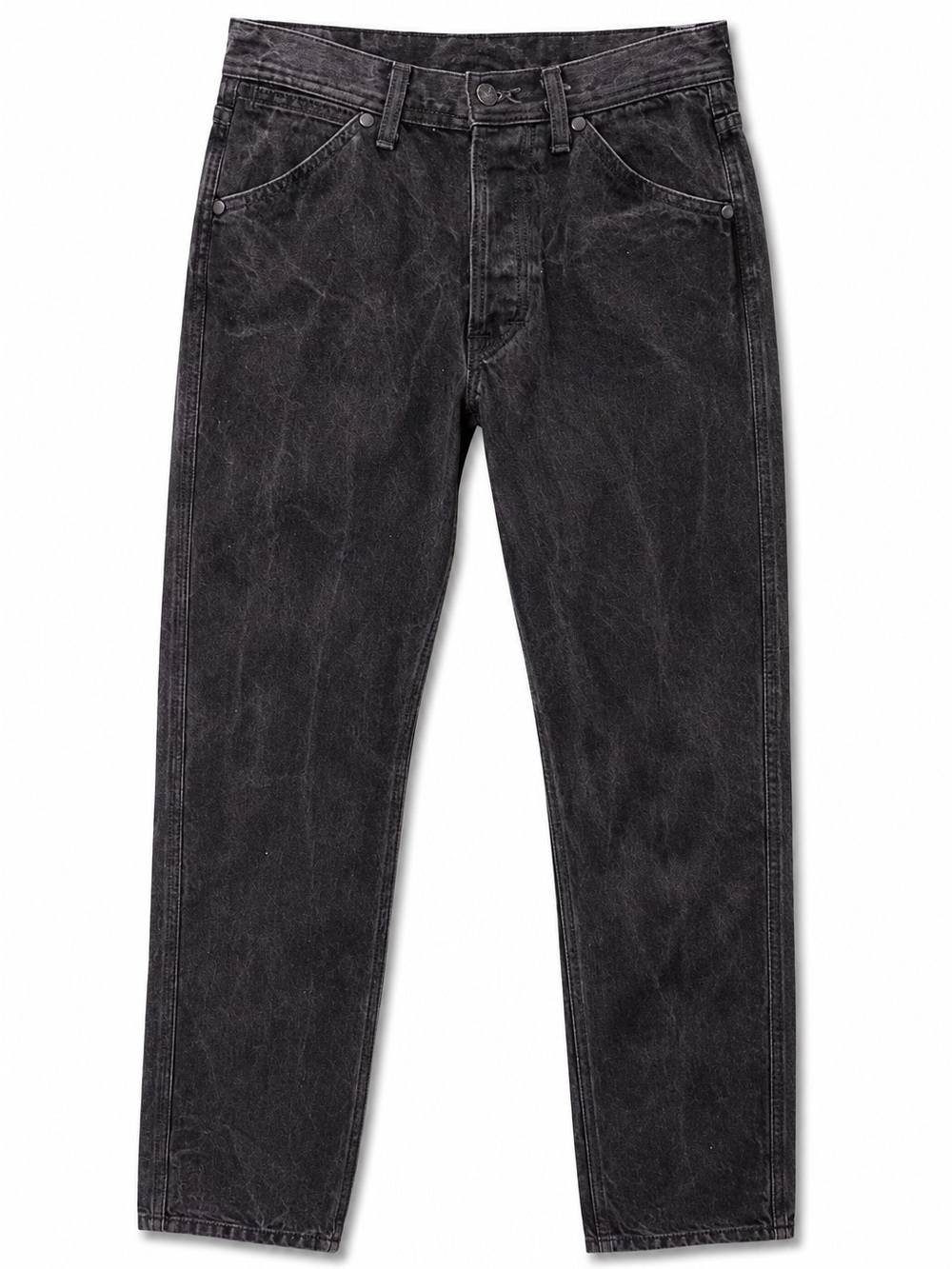 Topo Designs Men’s Black Washed Denim Jeans Size 28 Made in USA
